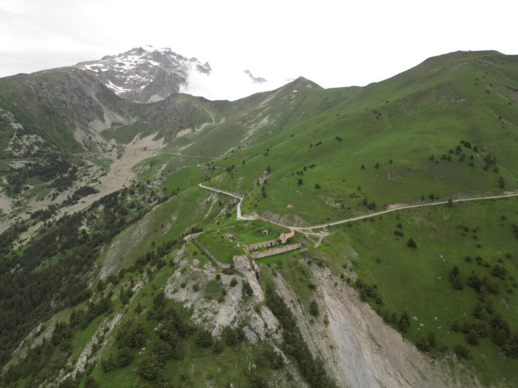 Luftaufnahme Fort, Westalpen